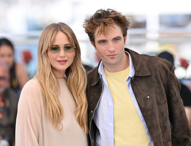 Jennifer Lawrence and Robert Pattinson