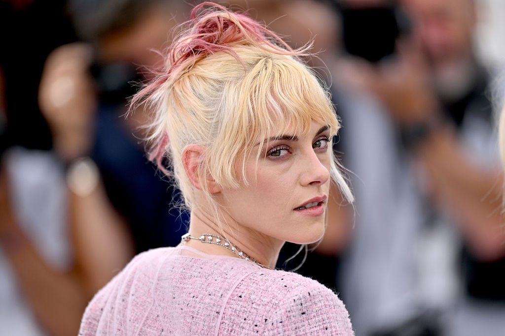 Kristen Stewart Layers a Sheer Maxi Skirt Over Her Classic Chanel Suit