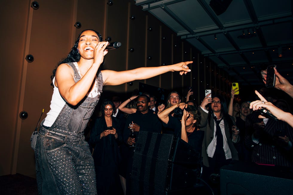 rozonda chili thomas, 20 mayıs 2025'te new york, new york'taki whitney sanat müzesinde düzenlenen whitney galasında. (alyssa greenberg/wwd via getty images tarafından çekilen fotoğraf)