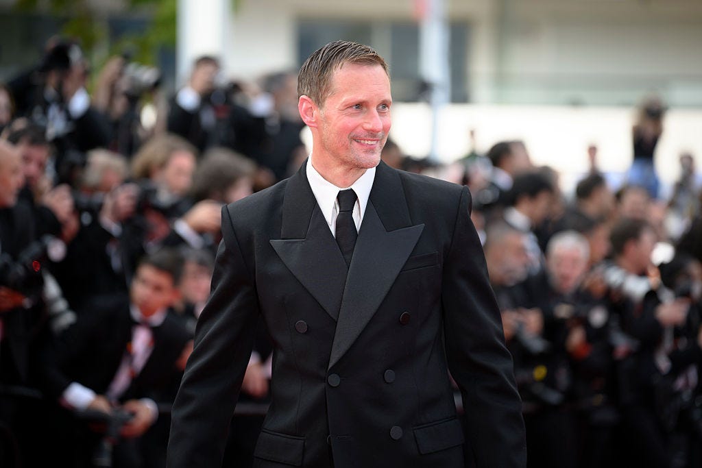 Alexander Skarsgard's Kinky Leather Boots Are All the Talk at Cannes