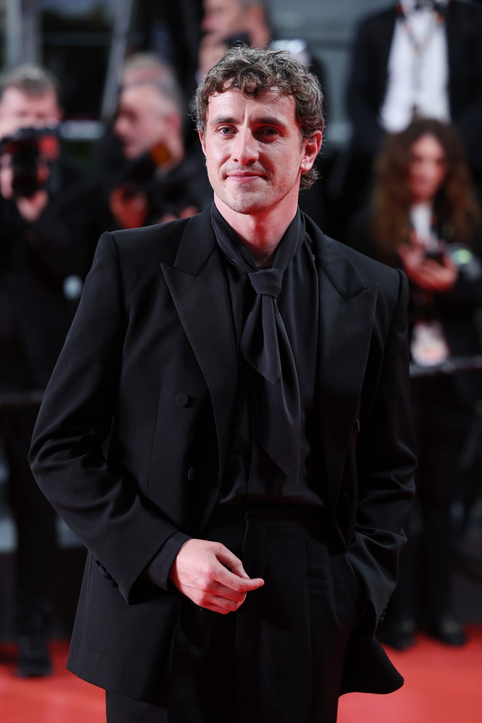 paul mescal at the history of sound red carpet