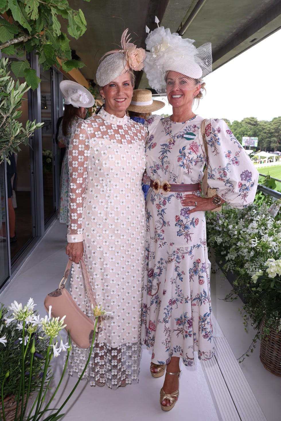 ascot, england june 17: fiona howden  hrh duchess of edinburgh (l) attend royal ascot on june 17, 2025 in ascot, england. (photo by hoda davaine for howden group/getty images)