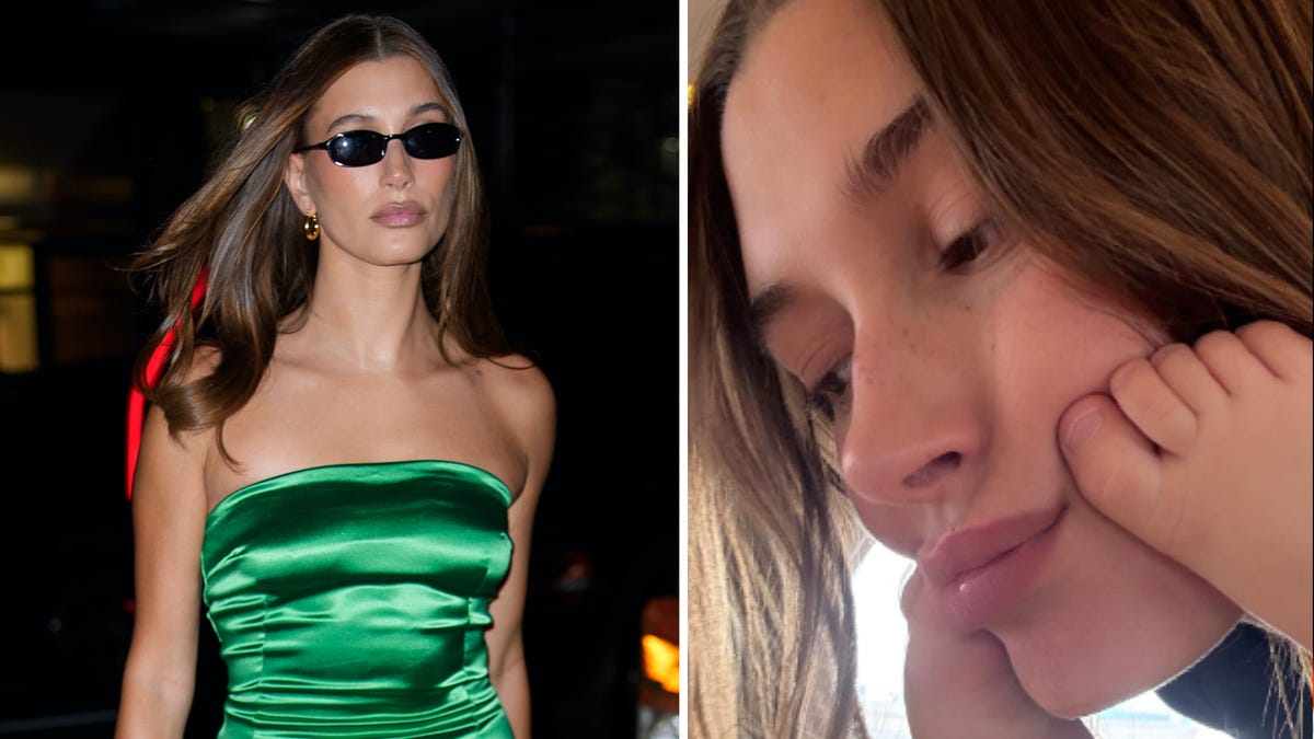 Nowy Jork, NY, 21 czerwca: Hailey Bieber widziana 21 czerwca 2025 roku w Nowym Jorku. (zdjęcie: xny/star max/gc images) *** podpis lokalny ***hailey bieber