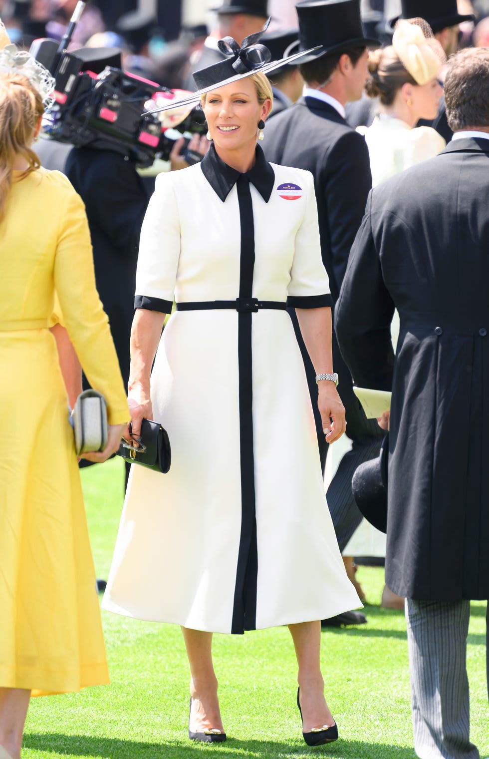 celebrities and members of the royal family attend royal ascot on 19th june 2025 at ascot racecourse, berkshire, uk.