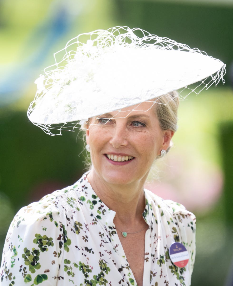 ascot, england june 19: sophie, duchess of edinburgh attends on day three of royal ascot at ascot racecourse on june 19, 2025 in ascot, england. (photo by samir hussein/wireimage)