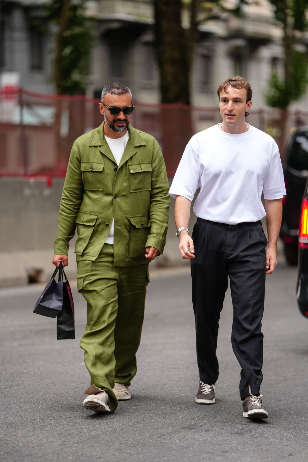 relaxed linen pants
