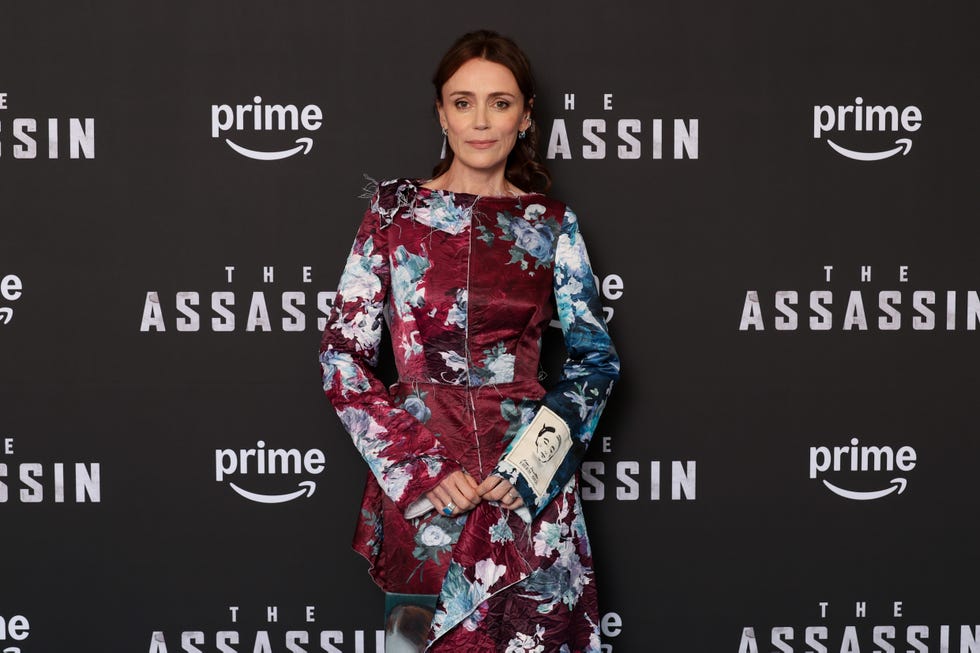 london, england july 03: keeley hawes attends the photocall for the assassin at the soho hotel on july 03, 2025 in london, england. (photo by tristan fewings/getty images)