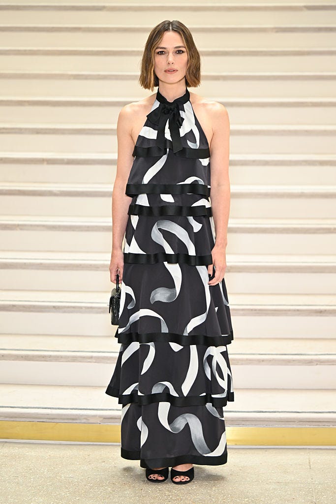 celebrities front row couture