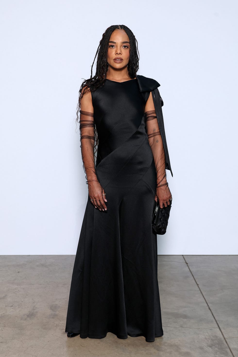 celebrities front row couture