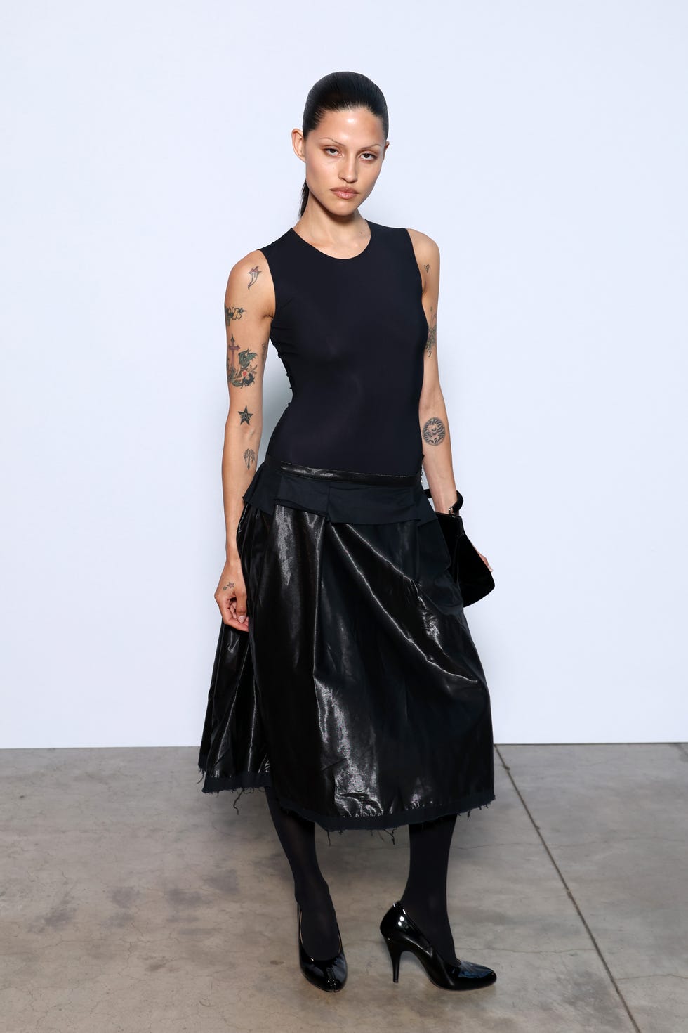 celebrities front row couture