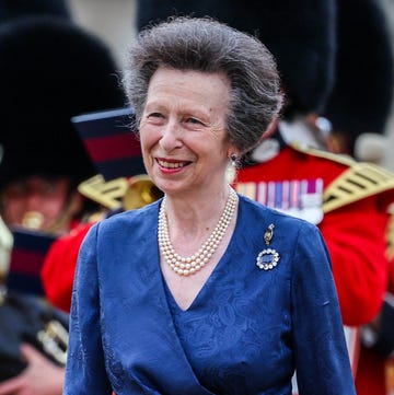 The Princess Royal Takes Salute At The Household Division Musical Spectacular 2025 london, england july 16: princess anne, princess royal takes part in the household division musical spectacular 2025 at horse guards parade on july 16, 2025 in london, england. heroes is presented by the british army and features the massed bands of the household division, the band of the household cavalry, the duchess of edinburghs string orchestra, the household division contemporary band, the massed pipes and drums, the army cadet force and the kings troop royal horse artillery. (photo by hoda davaine/getty images)