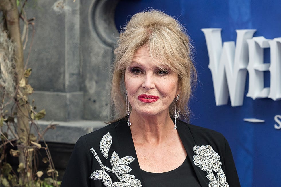 catherine zeta jones joanna lumley goth glam