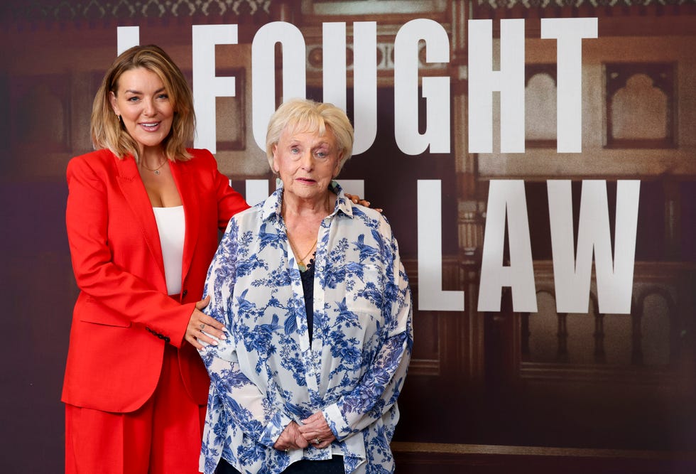 london, england july 29: sheridan smith and ann ming attends the i fought the law press launch at the soho hotel on july 29, 2025 in london, england. (photo by mike marsland/wireimage)