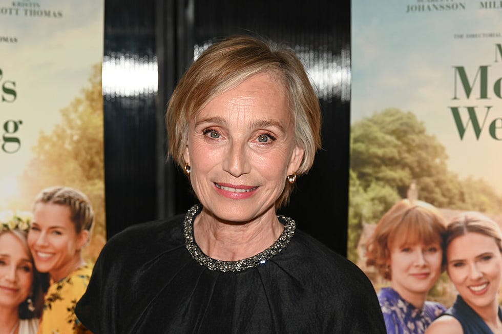 kristin scott thomas blonde makeover