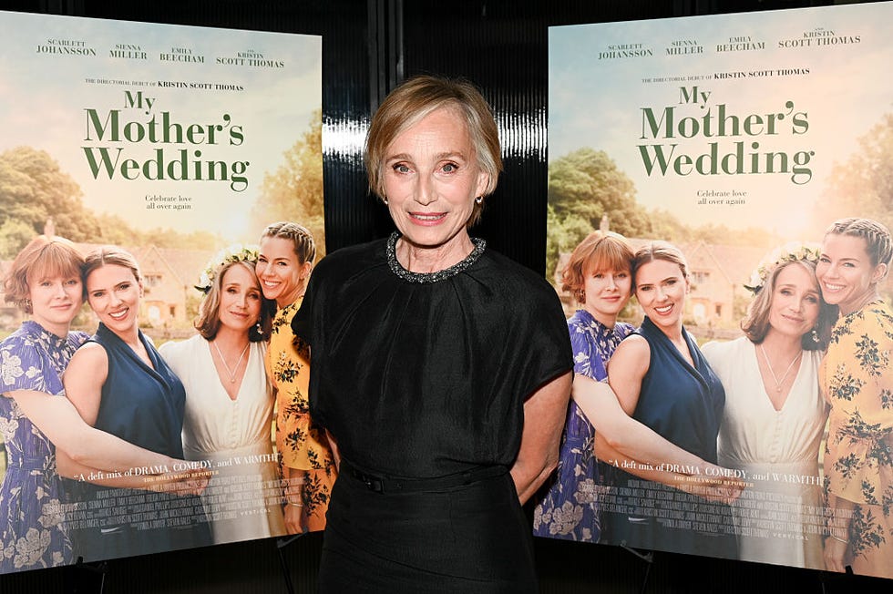kristin scott thomas blonde makeover