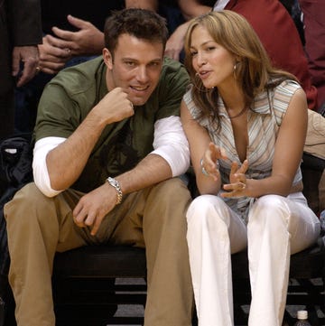 Ben Affleck and Jennifer Lopez Split los angeles, ca may 11 file photo actor ben affleck l and his fiance actresssinger jennifer lopez attend the los angeles lakers v san antonio spurs playoff game at the staples center may 11, 2003 in los angeles, california lopez and affleck postponed their wedding, which was scheduled for this weekend, and has now reportedly spit up, possibly temporarily photo by vince buccigetty images