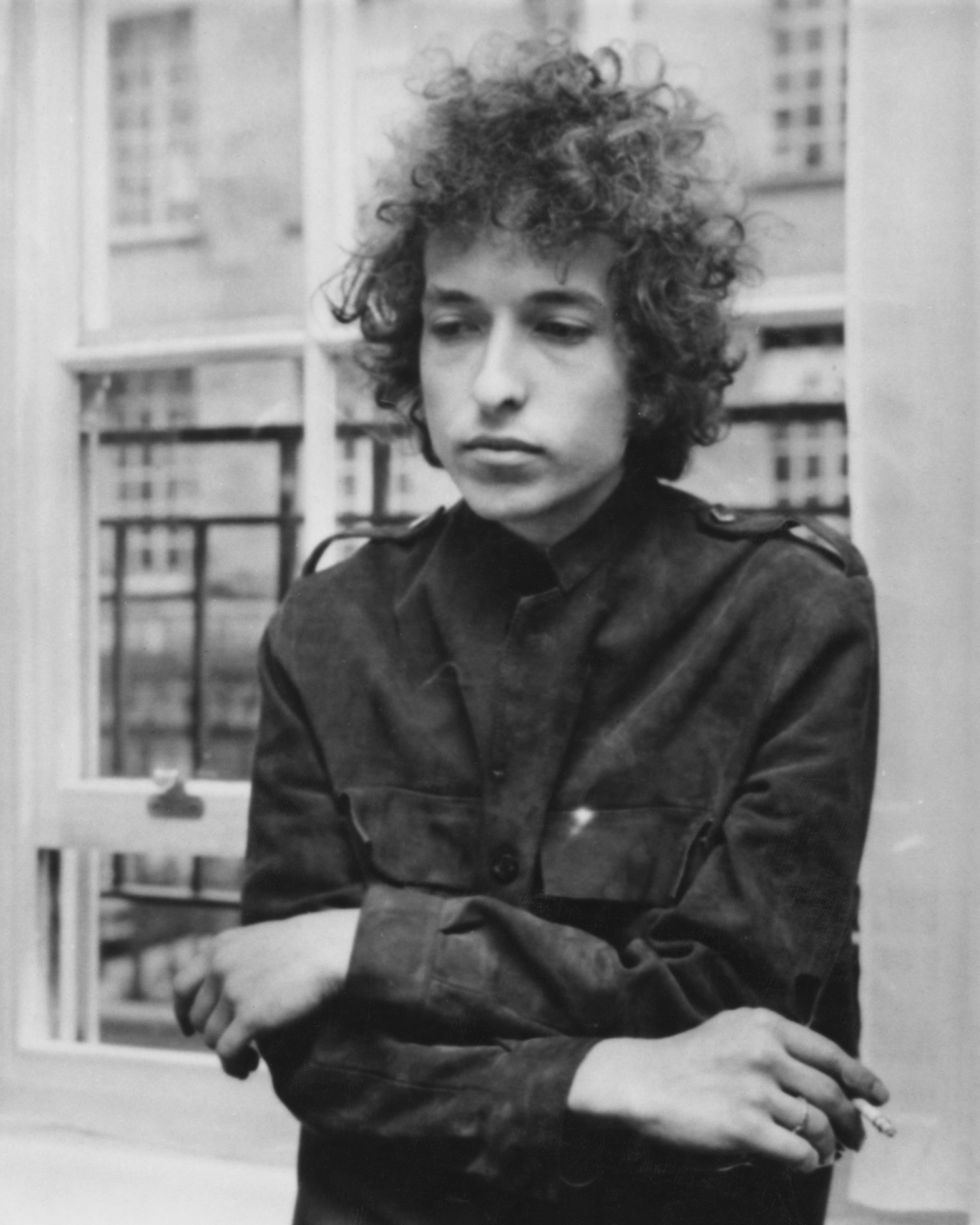 american folk pop singer bob dylan at a press conference in london photo by express newspapersgetty images
