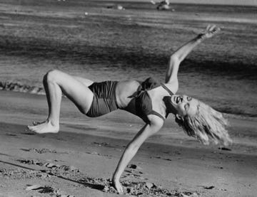 Photograph, Beauty, Black-and-white, Leg, Stretching, Photography, Physical fitness, Model, Monochrome photography, Photo shoot, 