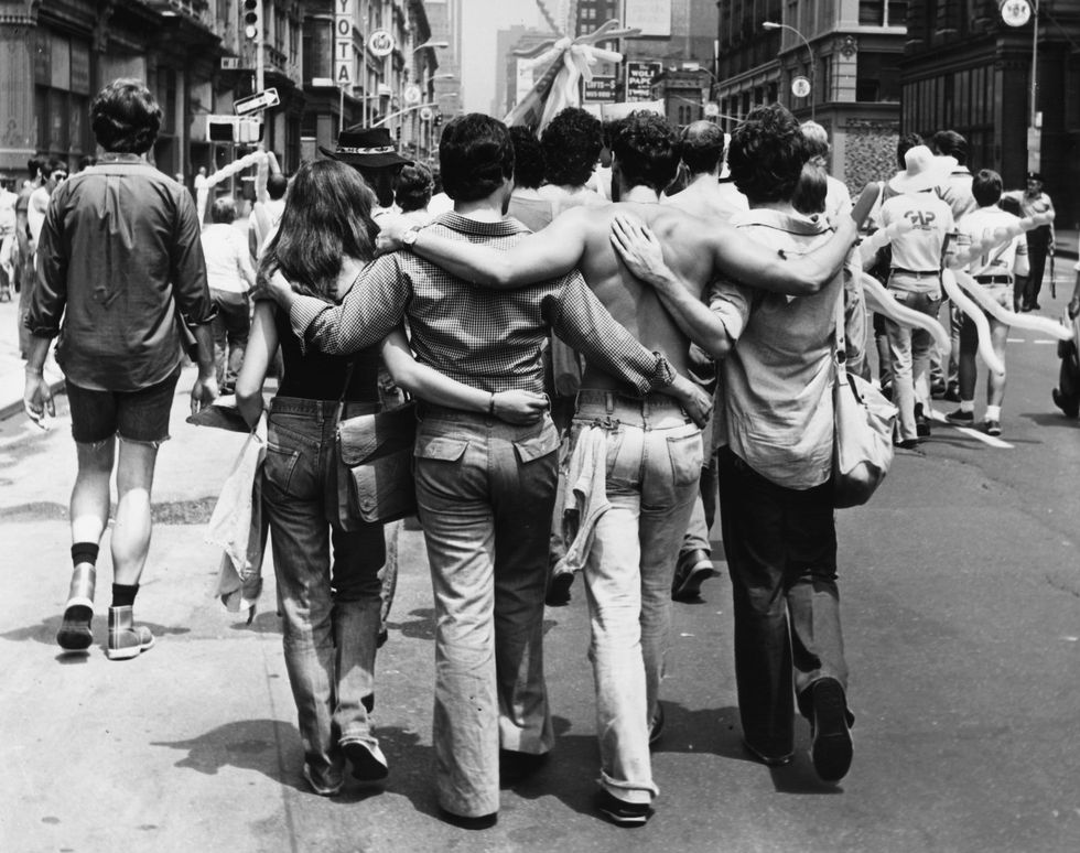 marcha anual por los derechos gay en nueva york ellees