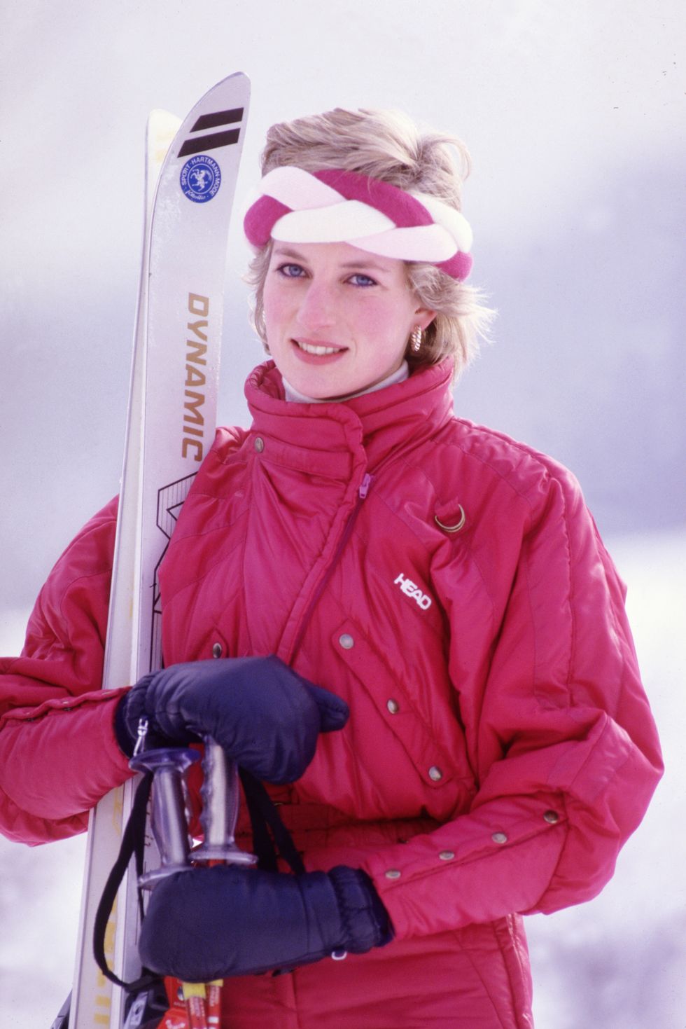 klosters   february 6  diana princess of wales on february 6, 1986, at the beginning of her ski holiday in klosters in switzerland photo by david levensongetty images