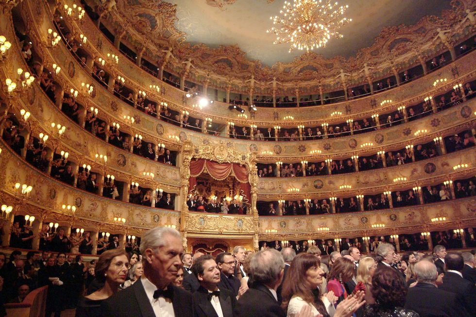 Famous Theater La Fenice Reopens In Venice