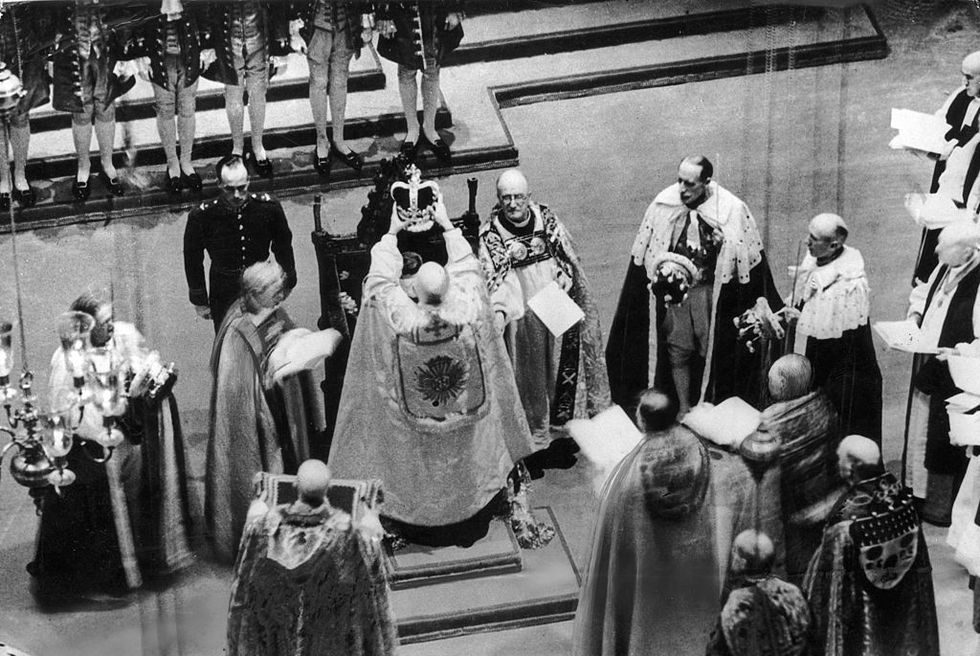 12th may 1937 the coronation of king george vi at westminster abbey, london photo by keystonegetty images