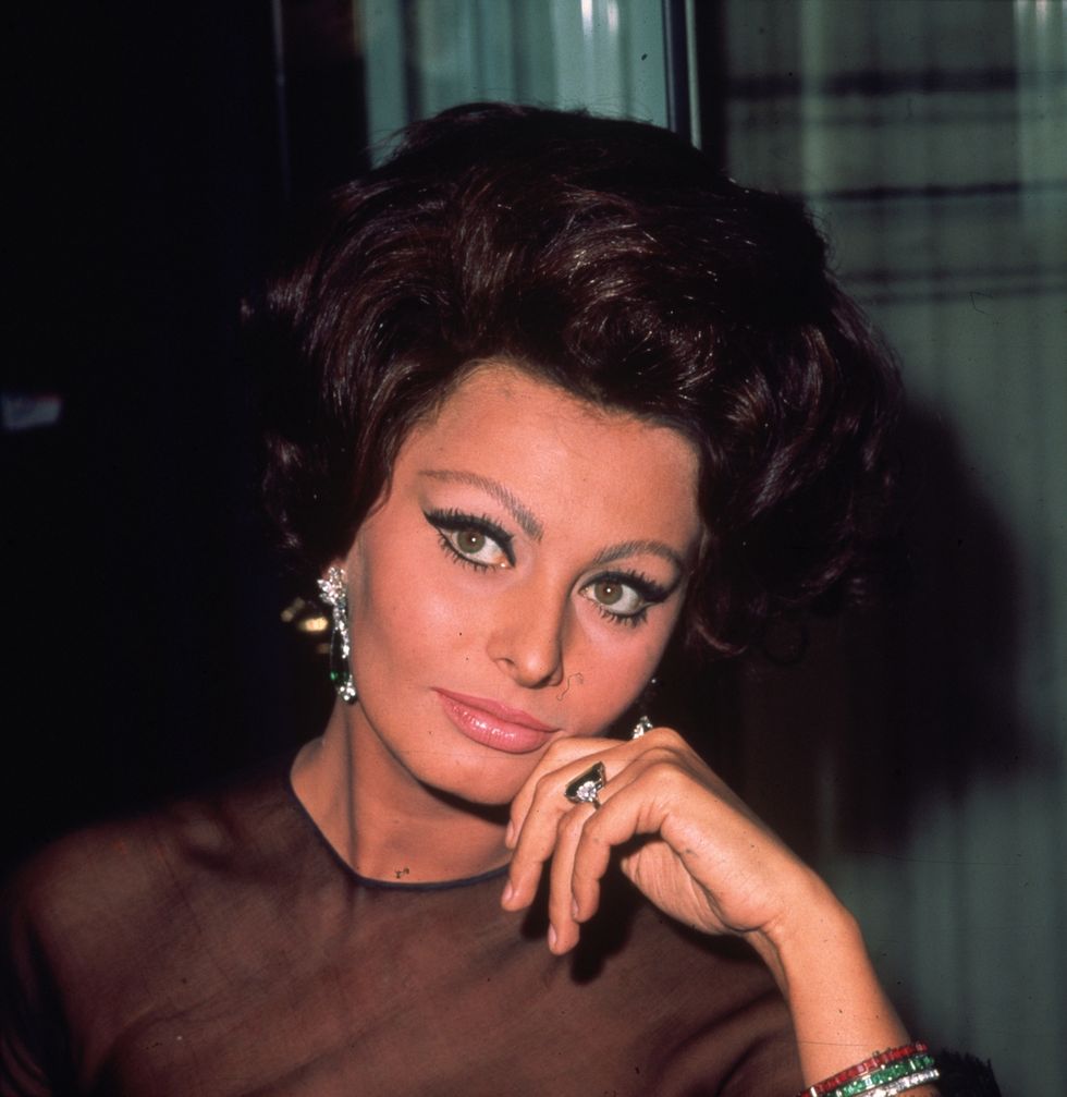1st november 1965 italian film star sophia loren at the savoy hotel photo by hulton archivegetty images
