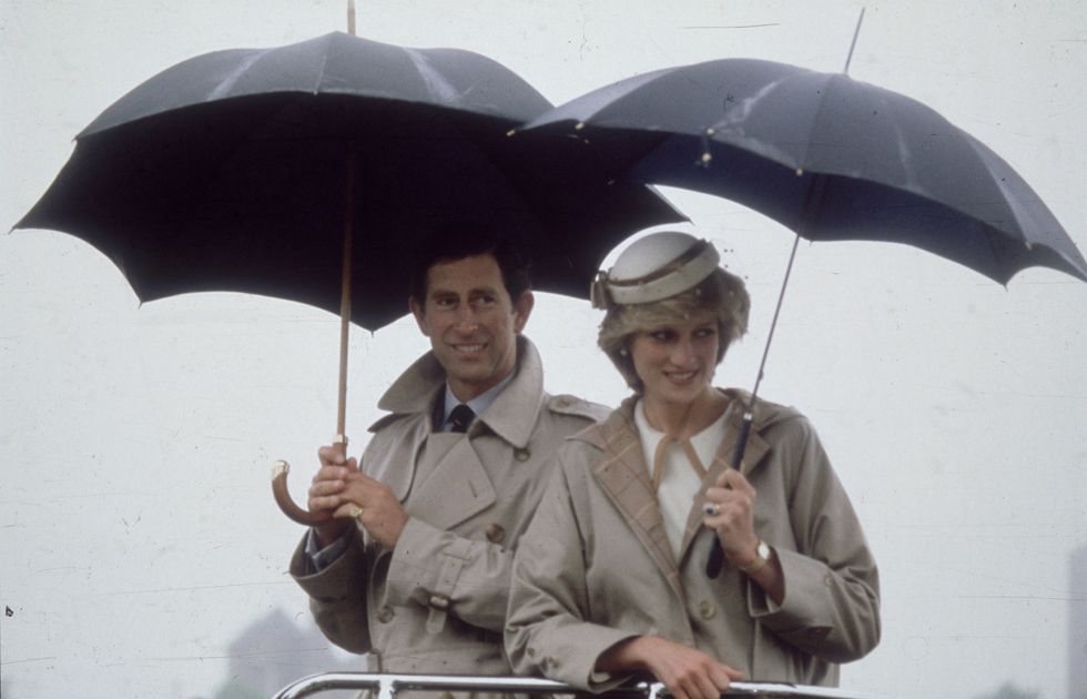 15th june 1983  charles, prince of wales, and diana, princess of wales, 1961   1997 on holiday in nova scotia  photo by central pressgetty images