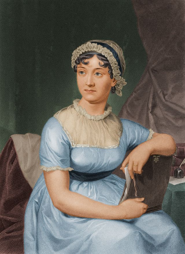circa 1790  english author jane austen 1775   1817  photo by stock montagestock montagegetty images