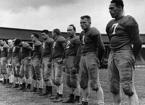 American army football team, 1943