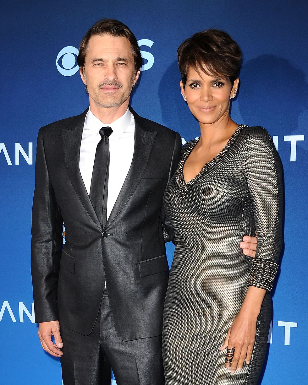 los angeles, ca june 16 actor olivier martinez and actress halle berry attend the premiere of extant at california science center on june 16, 2014 in los angeles, california photo by jason laverisfilmmagic
