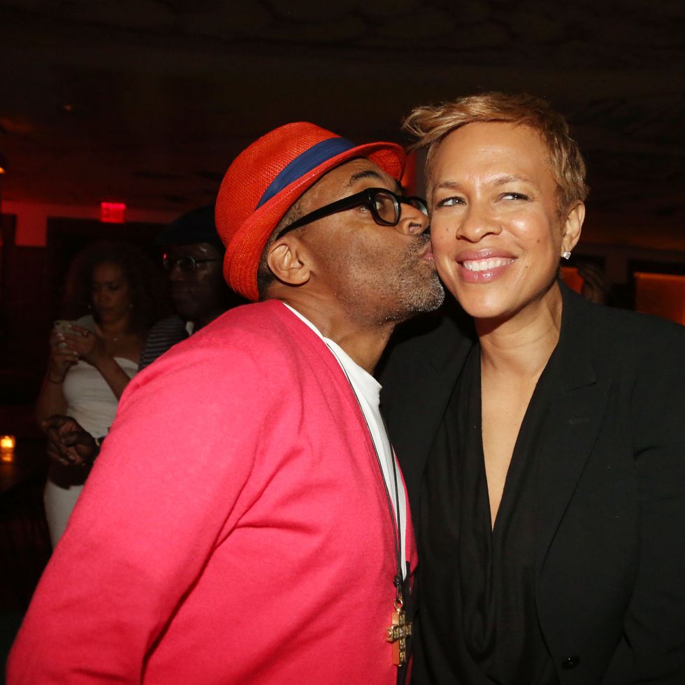 new york, ny   june 23  l r spike lee and tonya lewis lee attend da sweet blood of jesus cast and crew special screening after party at hudson hotel on june 23, 2014 in new york city  photo by johnny nunezwireimage