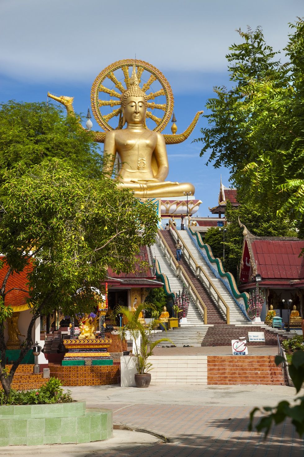 タイ　サムイ島　ビッグブッダ寺院