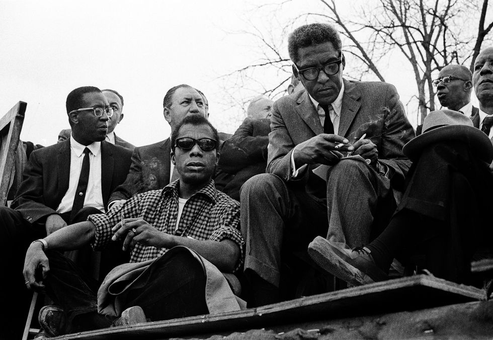 James Baldwin Bayard Rustin Selma March