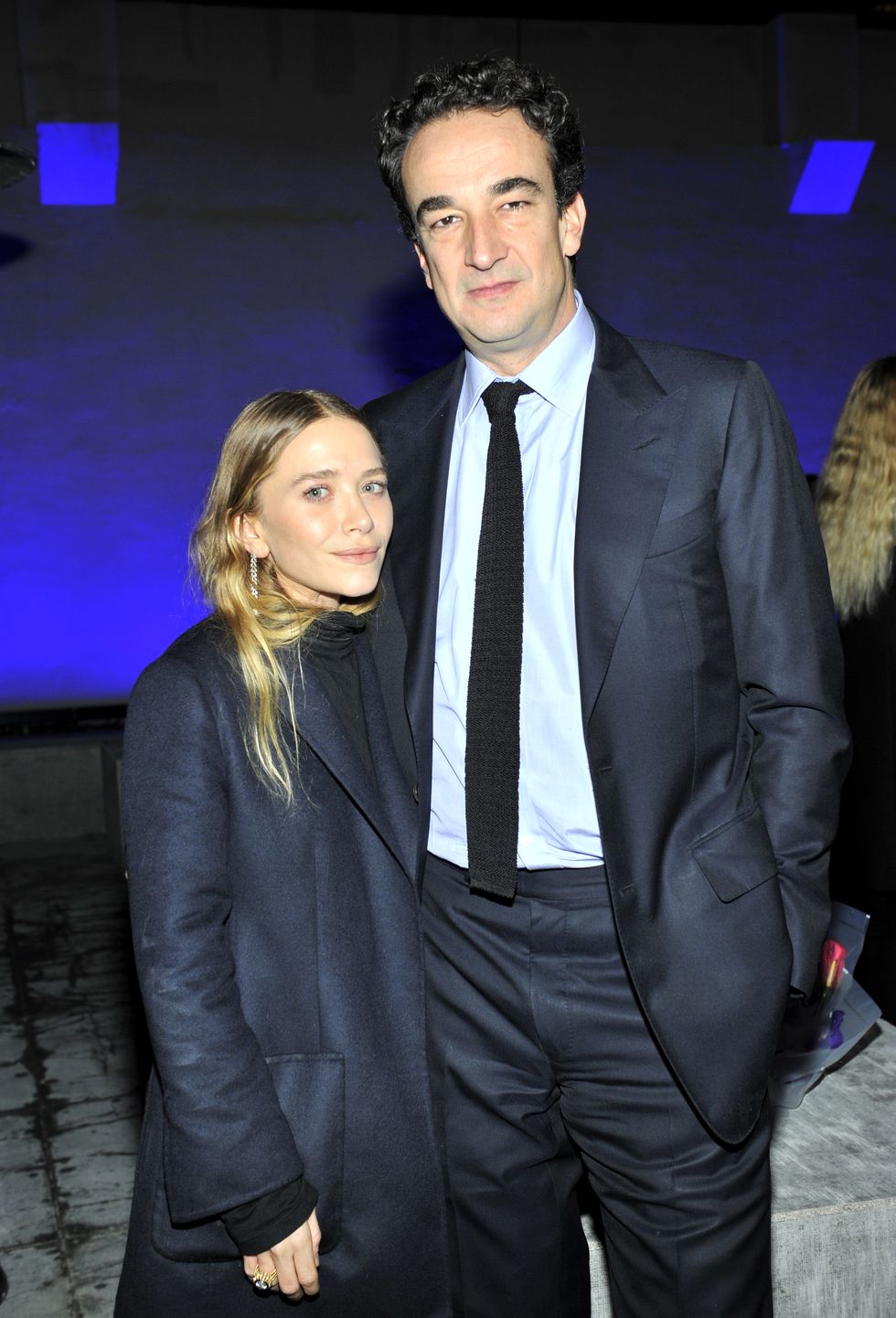 los angeles, ca   december 05  actress mary kate olsen l and olivier sarkozy attend the launch of just one eyes ulysses tier 1 the ultimate disaster relief kit on december 5, 2014 in los angeles, california  photo by donato sardellagetty images for just one eye