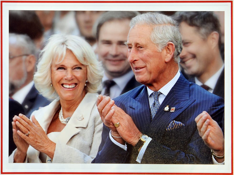 embargoed to 0001 sunday december 14the personal christmas card produced for the prince of wales and duchess of cornwall, which features a photograph of the couple at the invictus games in september, taken by chris jackson of getty images, and released by his press office at clarence house, london press association photo picture date thursday december 11, 2014 see pa story royal card photo credit should read john stillwellpa wire