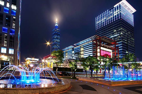the xinyi new world square shopping district