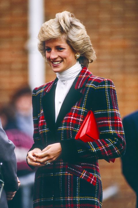 Diana, Princess of Wales on a visit to Portsmouth