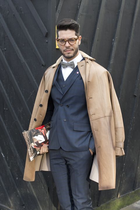 Street Style - London Collections: MEN AW15 - January 09 To January 12, 2015