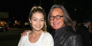 los angeles, ca   january 29  fashion model gigi hadid and father mohamed hadid attend the grand opening of royal personal training on january 29, 2015 in los angeles, california  photo by rochelle brodin photographygetty images