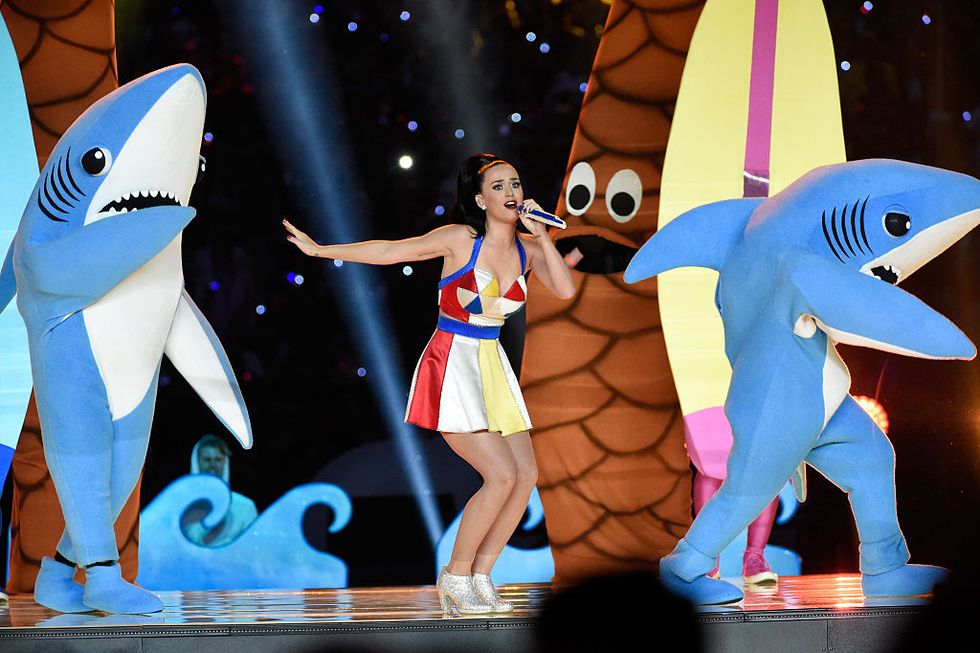 katy perry super bowl outfit 2015
