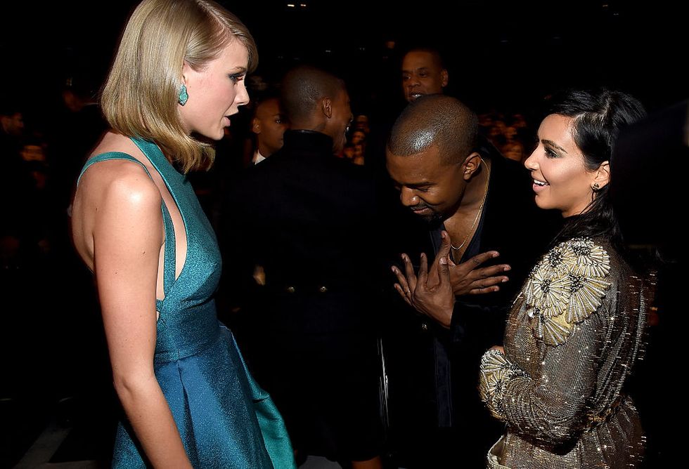 Taylor Swift Kanye West feud Kim Kardashian