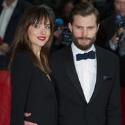 berlin, germany   february 11  actress dakota johnson and jamie dornan attend the fifty shades of grey premiere during the 65th berlinale international film festival at zoo palast on february 11, 2015 in berlin, germany  photo by target presse agentur gmbhgetty images