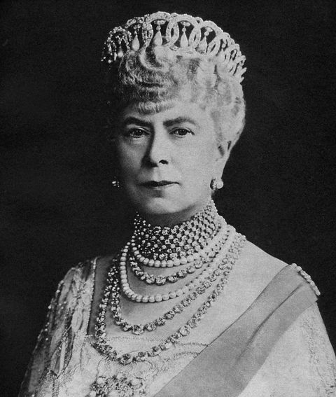 Queen Mary, tiara, royals, jewels, Russia, England