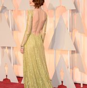 Red carpet, Clothing, Dress, Carpet, Gown, Fashion, Flooring, Haute couture, Hairstyle, Shoulder, 