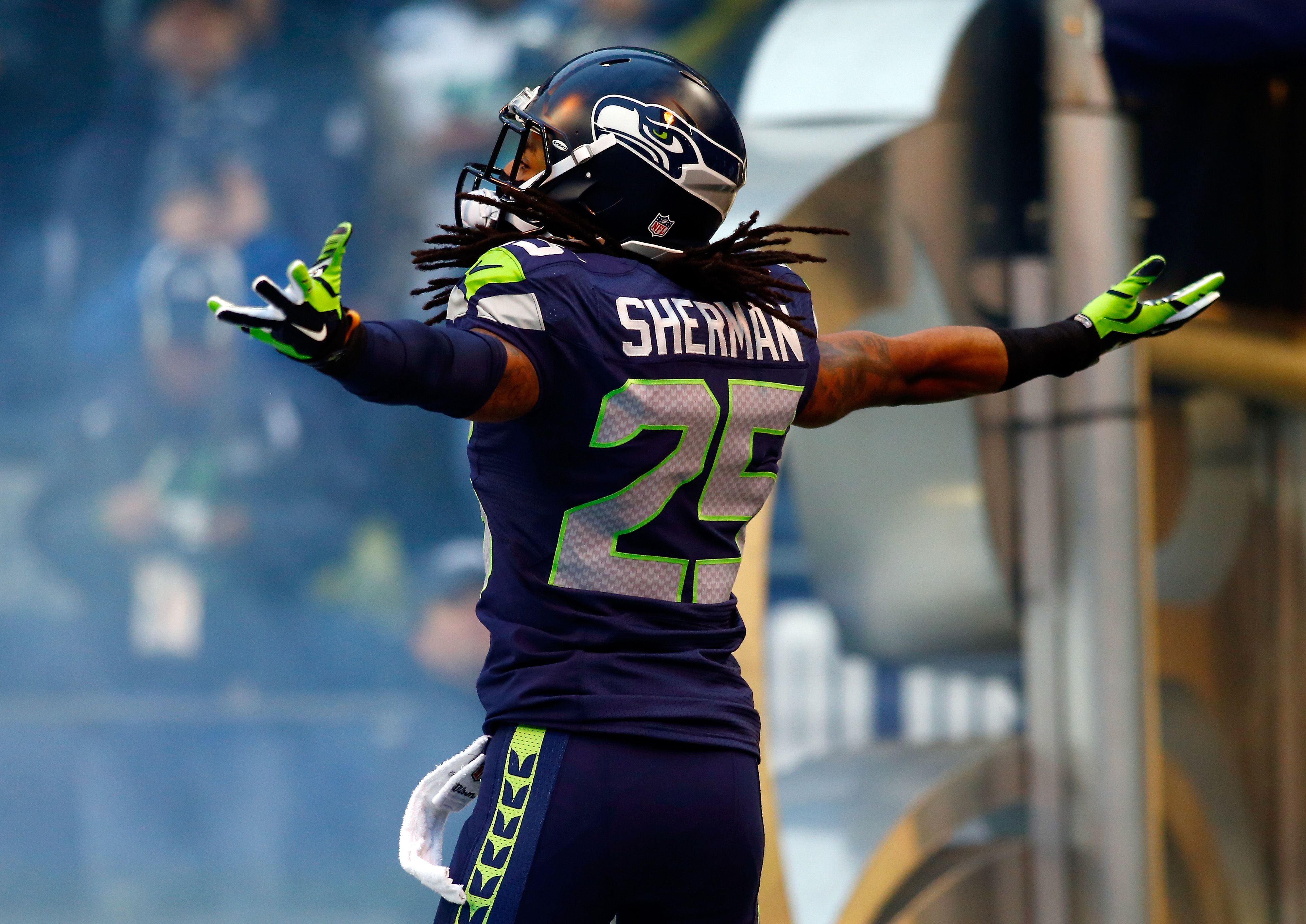 Richard Sherman on NFL Protests, Trump, and This Particular Media