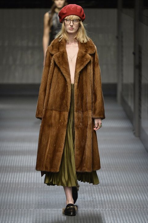 Gucci 2025 fur coat