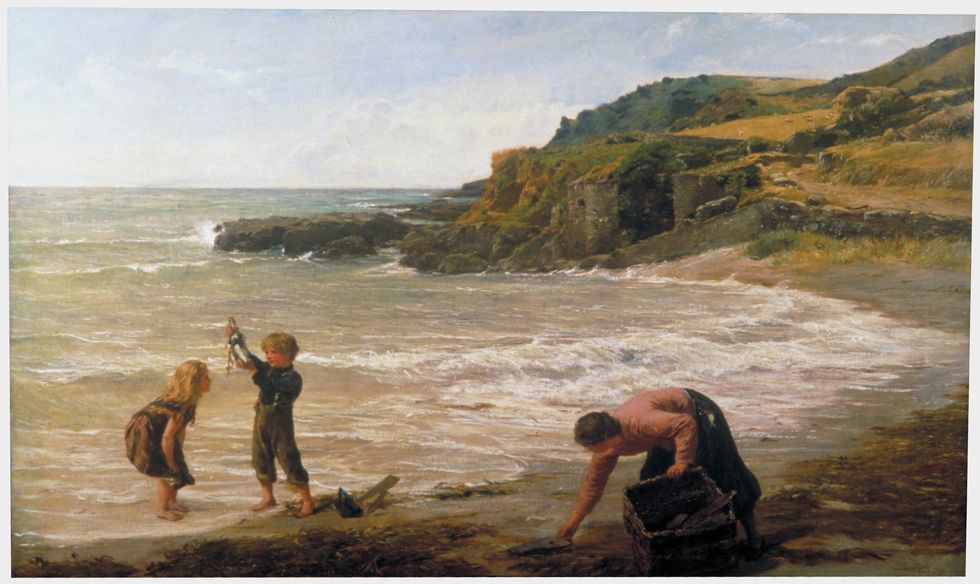 'Word from the missing', 1877. Artist: James Clarke Hook