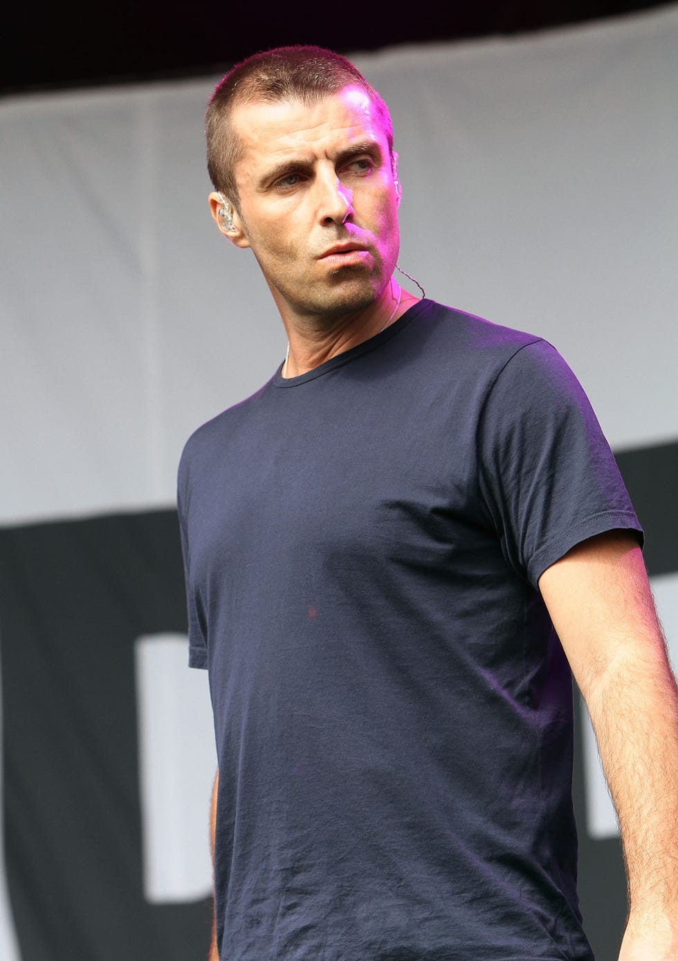 melbourne, australia january 24 liam gallagher of beady eye performs live for fans at the 2014 big day out festival on january 24, 2014 in melbourne, australia photo by monica schippergetty images