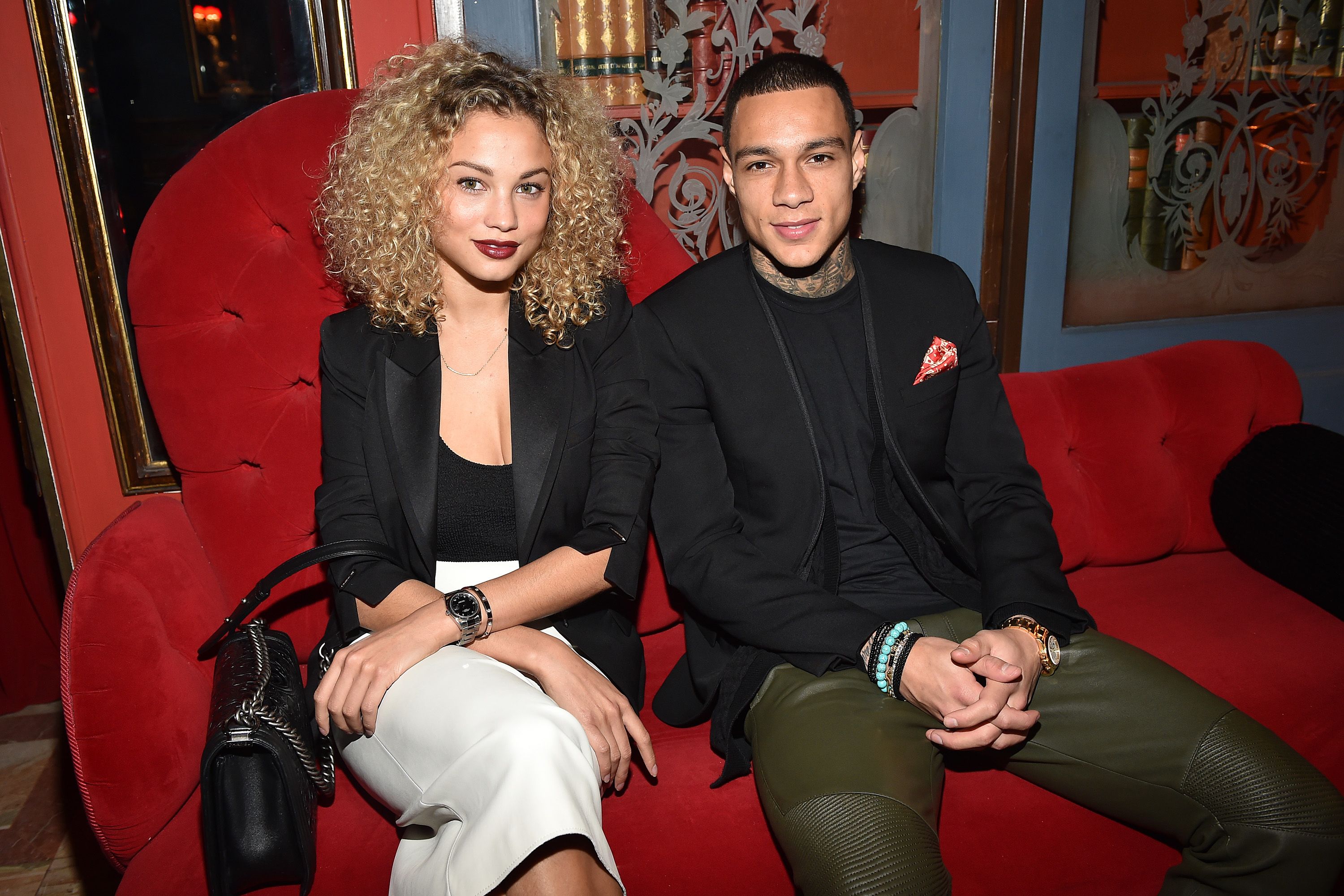 Rose Bertram en Gregory van der Wiel na acht jaar uit elkaar 